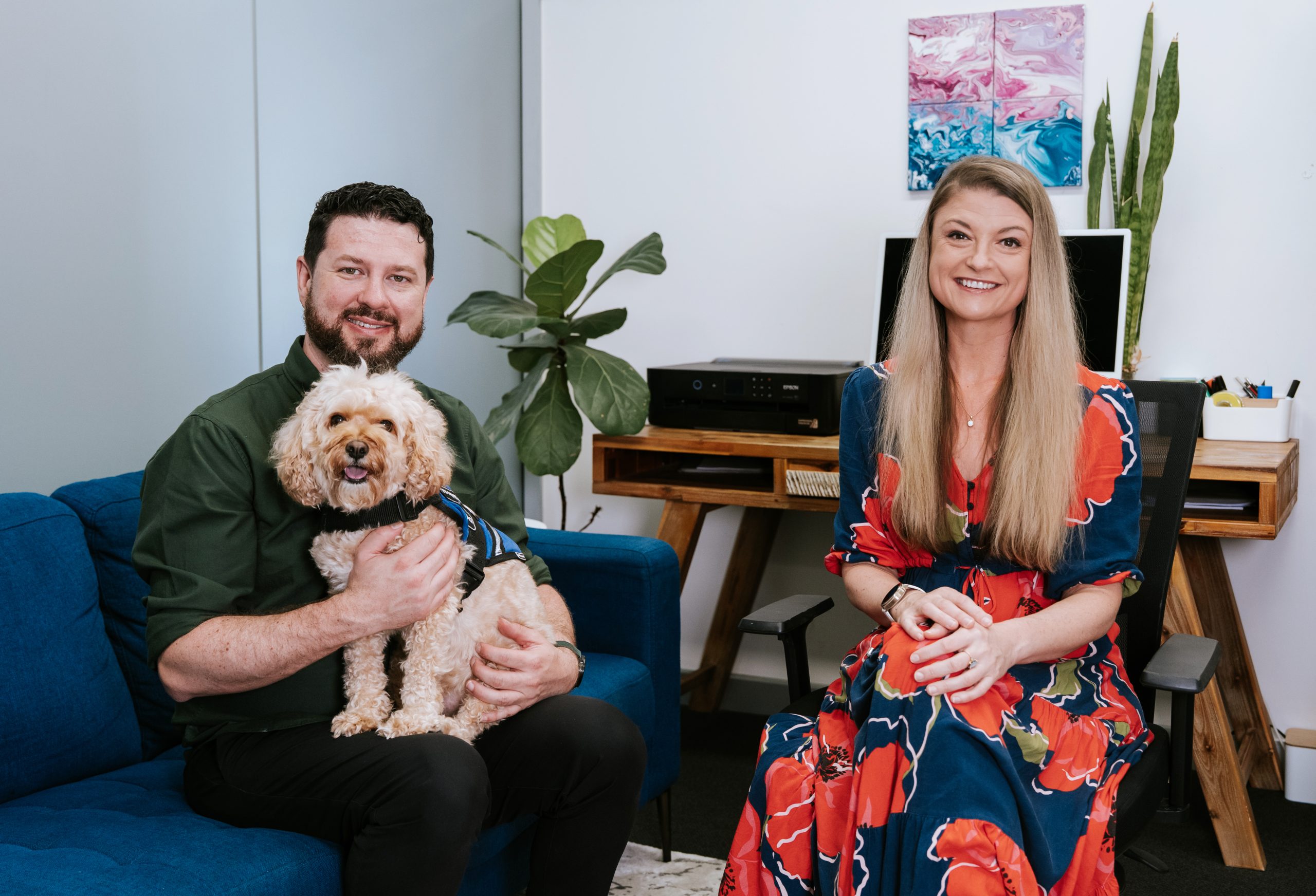Psychologist ready for client session at Bear in Mind Psychology